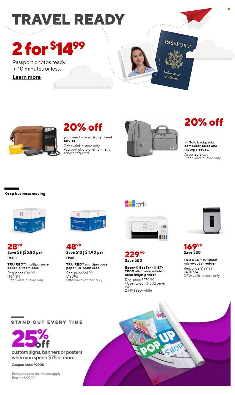 Staples Weekly Ad Flyer July 28 to August 4