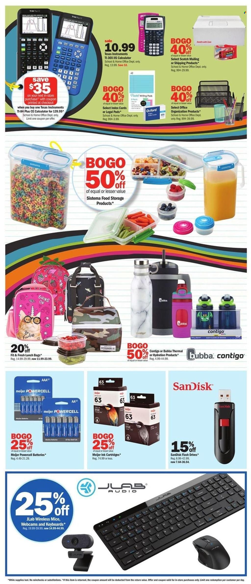 Meijer (IN) Weekly Ad Flyer July 29 to August 5