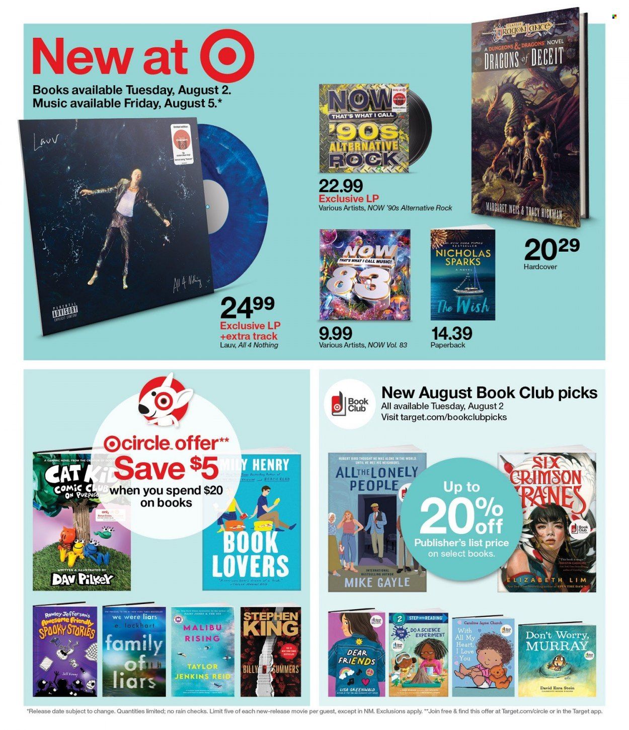 Target Weekly Ad Flyer July 29 to August 5