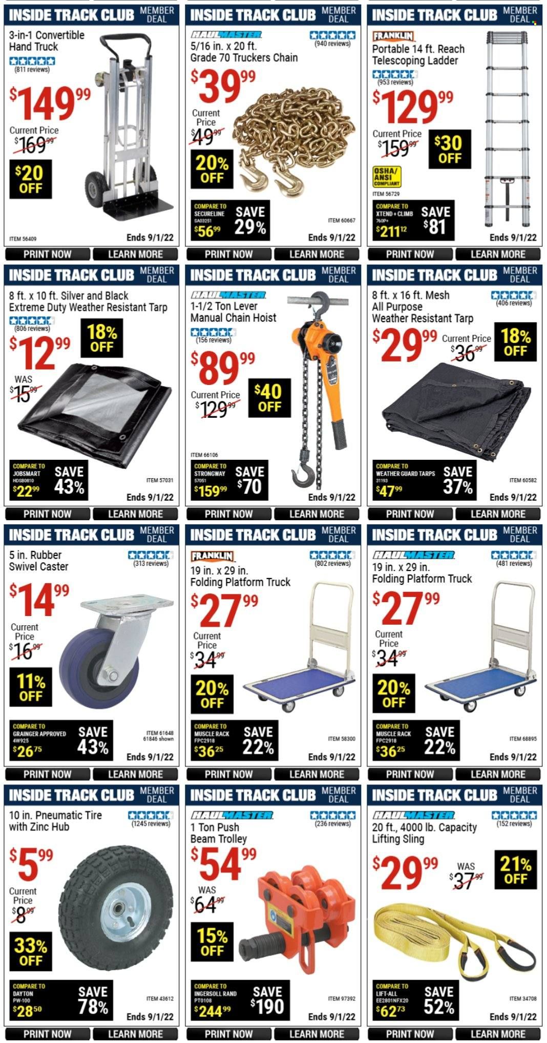 Harbor Freight Weekly Ad Flyer Specials July 29 to September 1, 2022