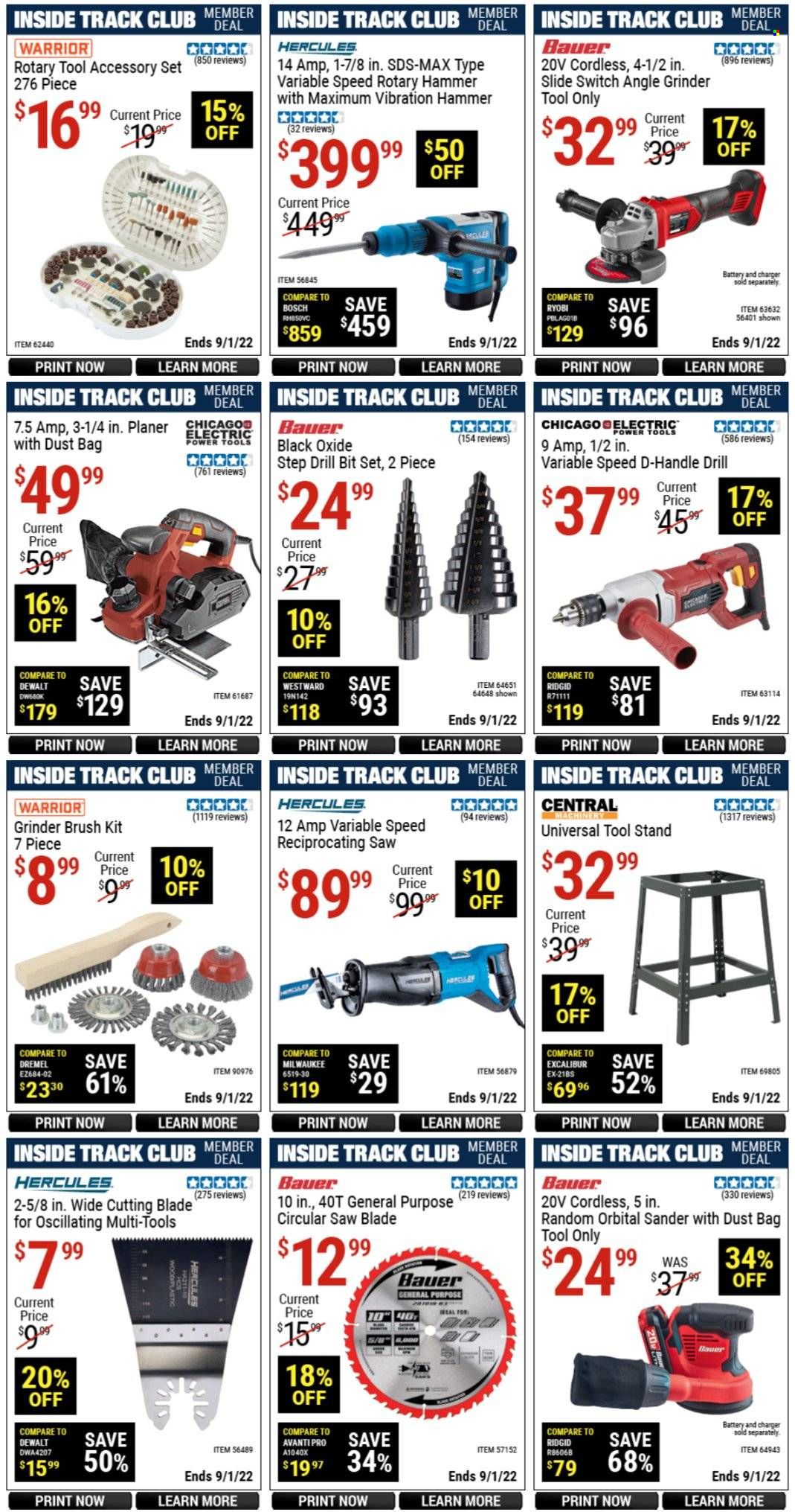 Harbor Freight Weekly Ad Flyer Specials July 29 to September 1, 2022