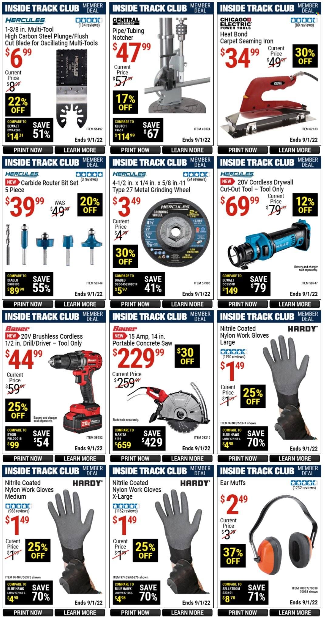 Harbor Freight Weekly Ad Flyer Specials July 29 to September 1, 2022