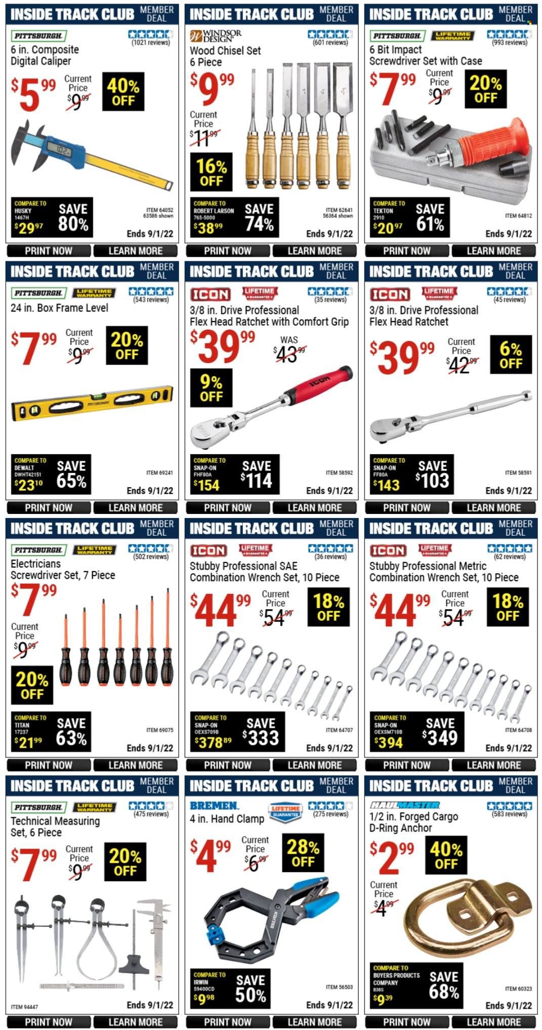 Harbor Freight Weekly Ad Flyer Specials July 29 to September 1, 2022