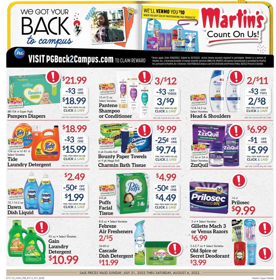 Martin’s (IN, MI) Weekly Ad Flyer July 29 to August 5