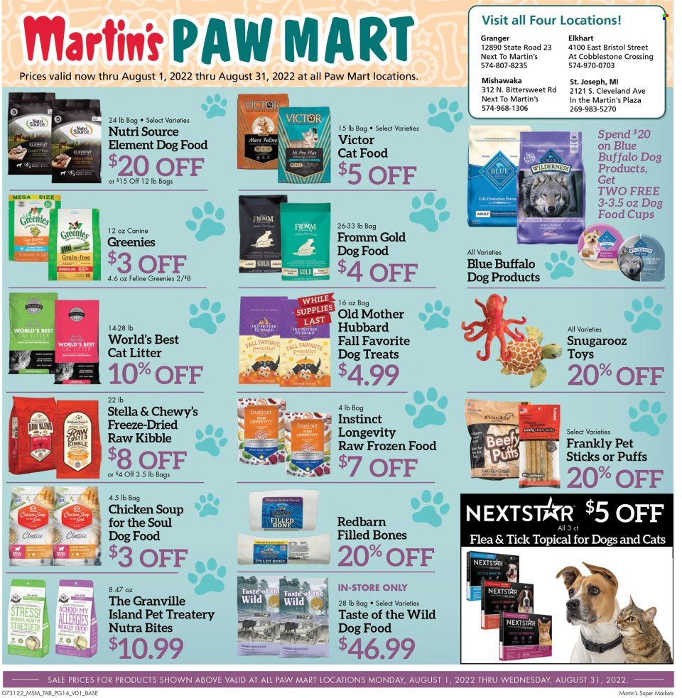 Martin’s (IN, MI) Weekly Ad Flyer July 29 to August 5