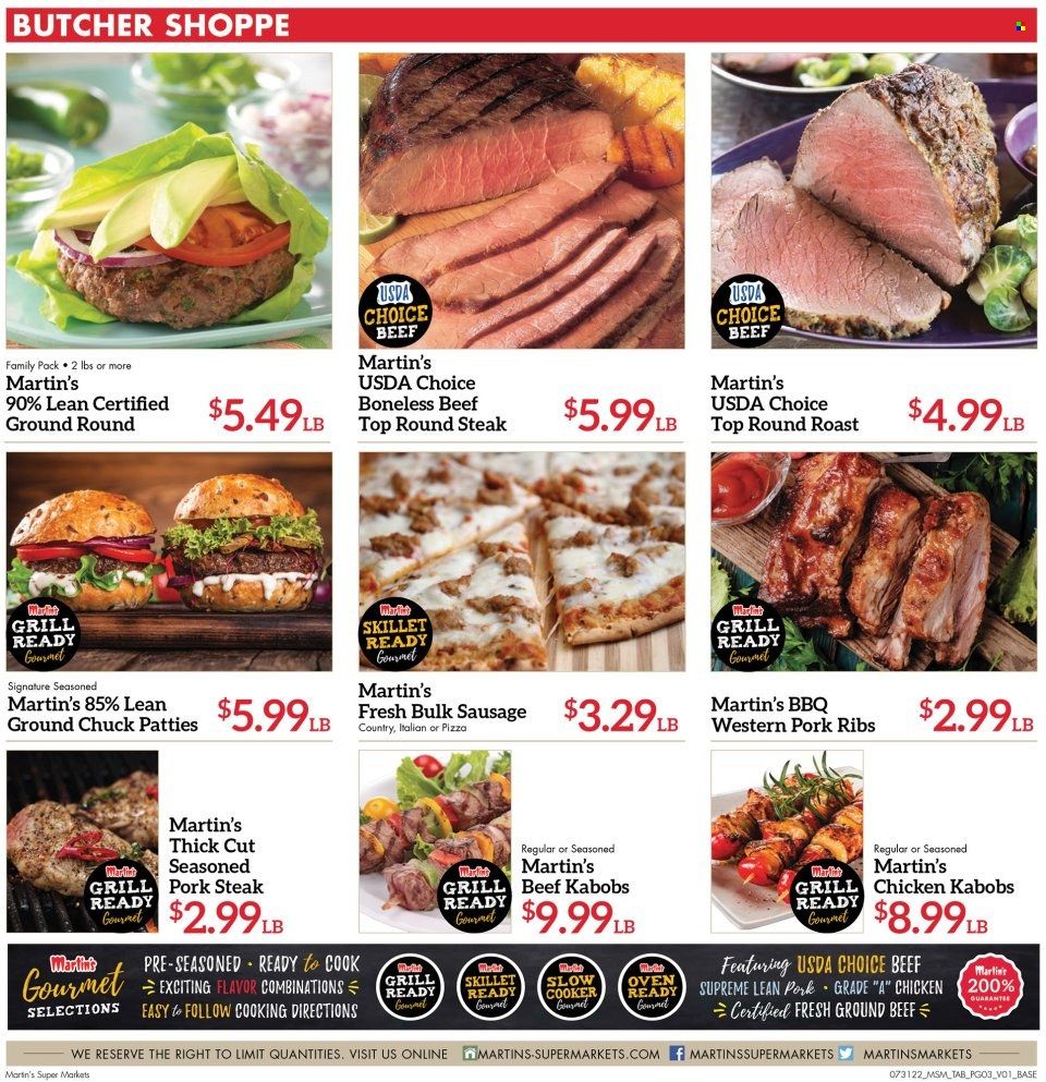 Martin’s (IN, MI) Weekly Ad Flyer July 29 to August 5