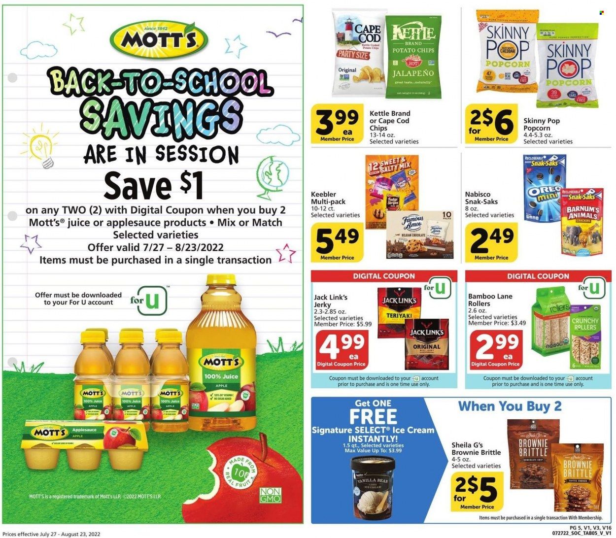 Vons (CA) Weekly Ad Flyer Specials July 27 to August 23, 2022