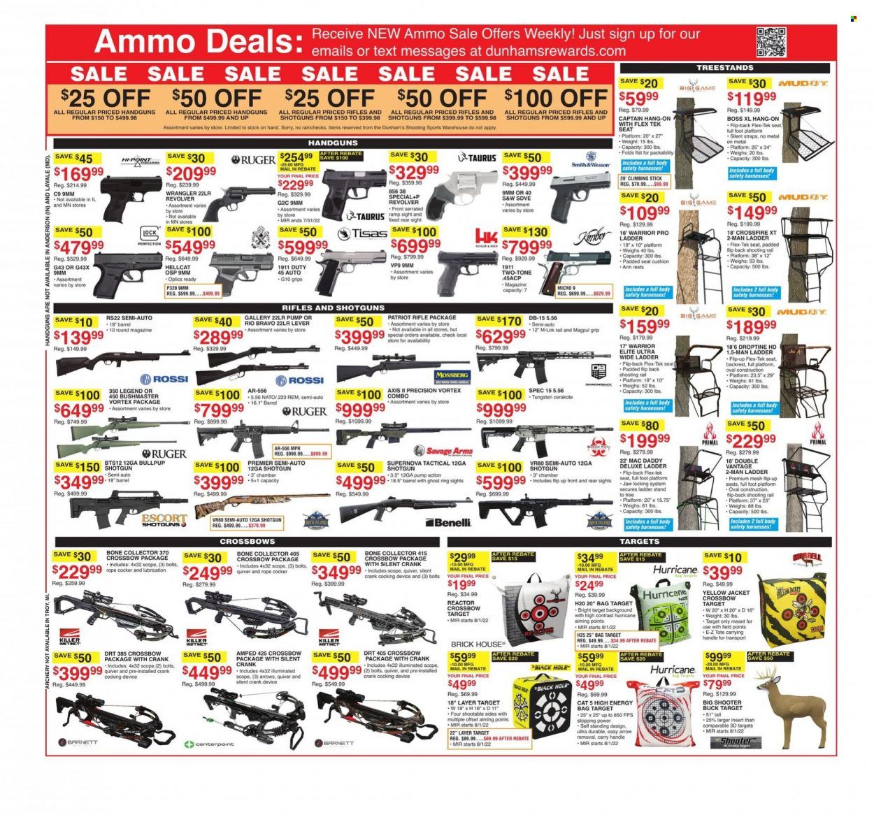 Dunham's Sports Weekly Ad Flyer July 29 to August 5