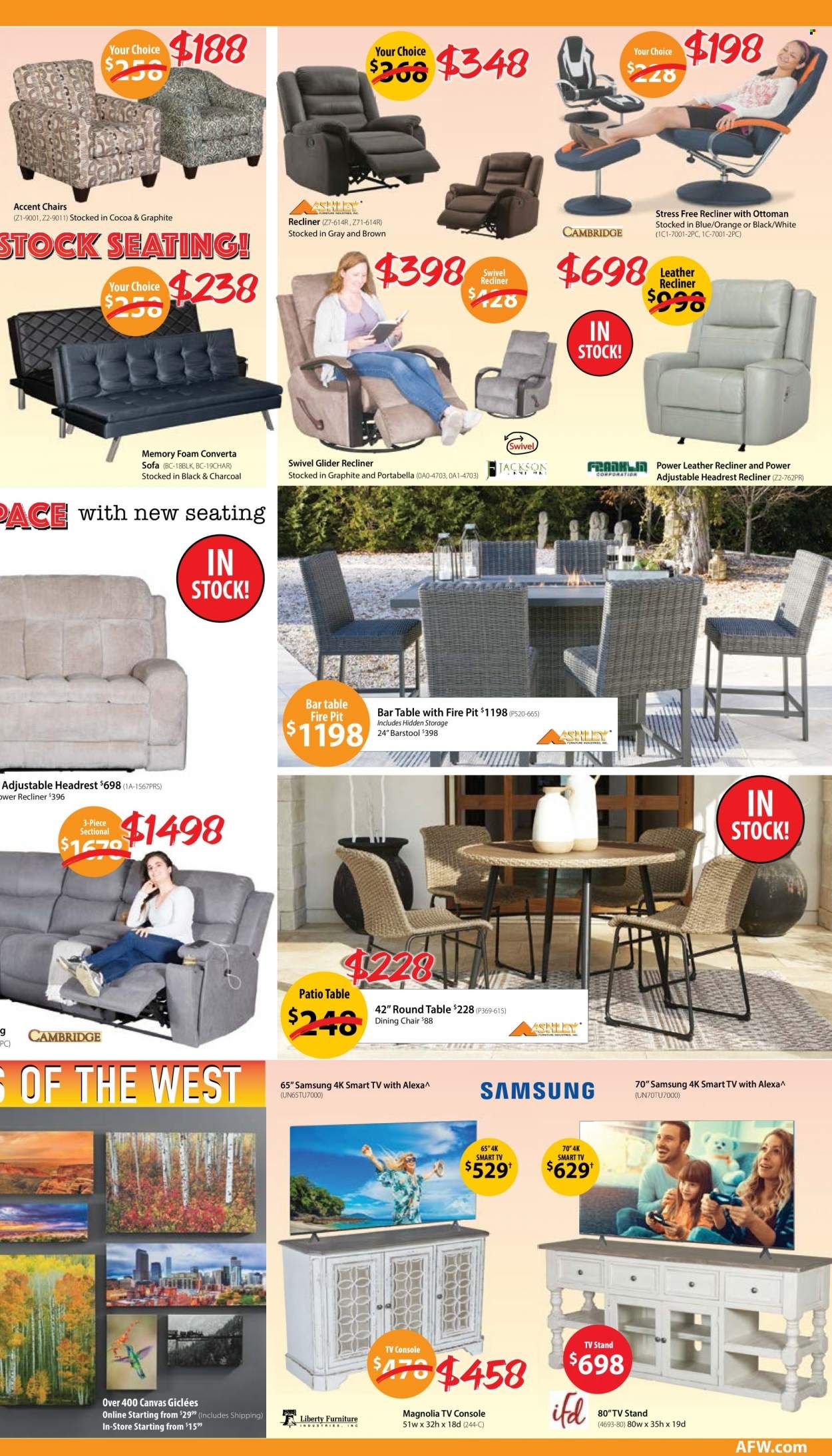 American Furniture Warehouse (AZ, CO, TX) Weekly Ad Flyer July 31 to August 7