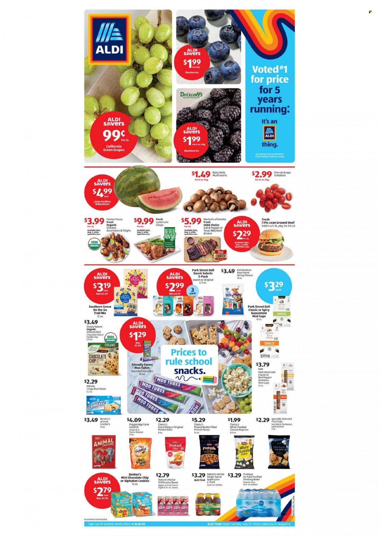 ALDI Weekly Ad Flyer July 31 to August 7