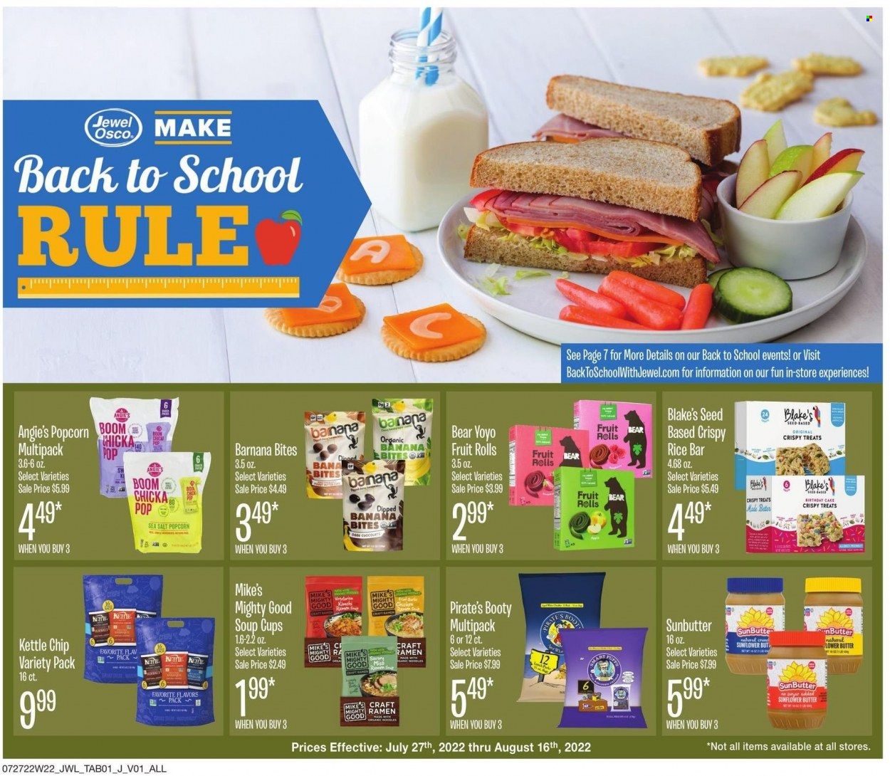 Jewel Osco (IN) Weekly Ad Flyer Specials July 27 to August 16, 2022