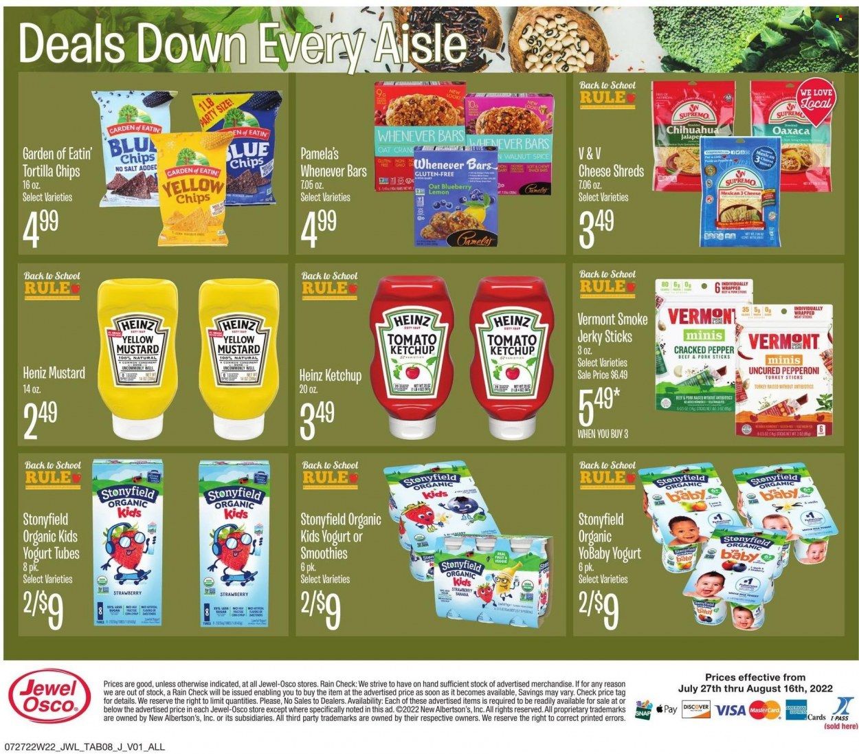 Jewel Osco (IN) Weekly Ad Flyer Specials July 27 to August 16, 2022