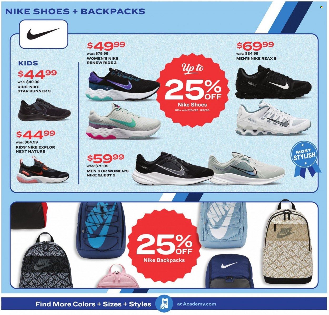 Academy Sports + Outdoors Weekly Ad Flyer July 31 to August 7