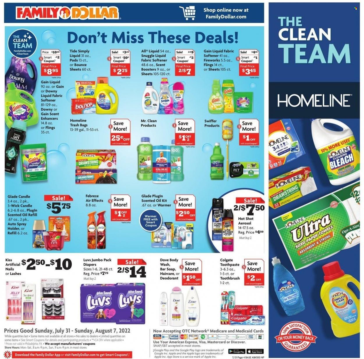 Family Dollar Weekly Ad Flyer July 31 to August 7