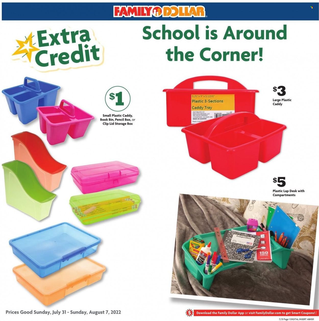 Family Dollar Weekly Ad Flyer July 31 to August 7