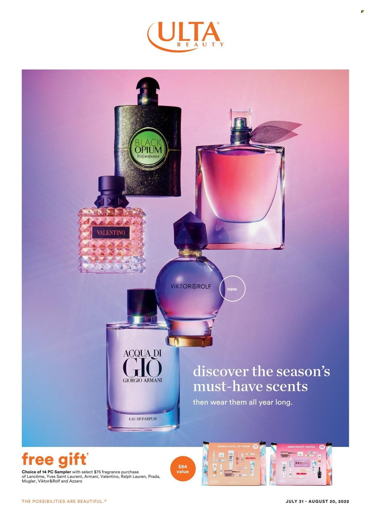 Ulta Beauty Weekly Ad Flyer Specials July 31 to August 20, 2022