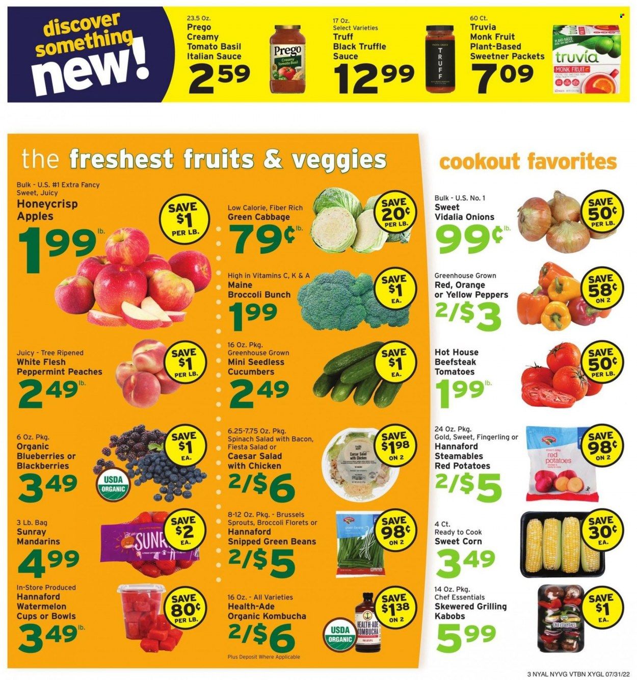 Hannaford (NY) Weekly Ad Flyer July 31 to August 7