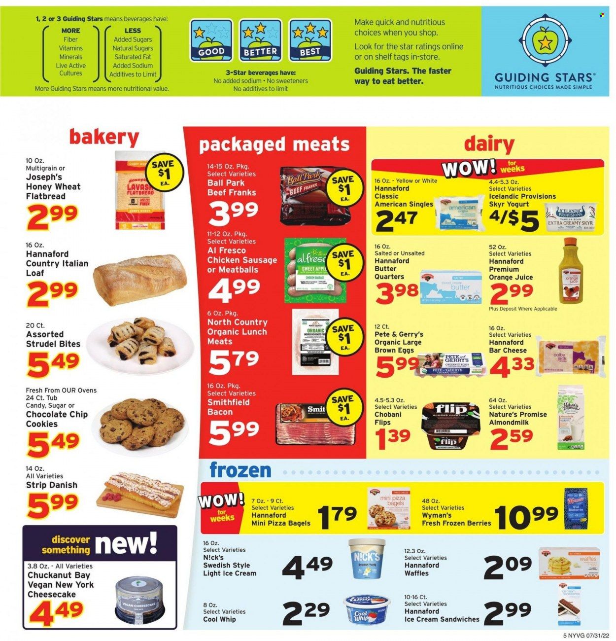 Hannaford (NY) Weekly Ad Flyer July 31 to August 7