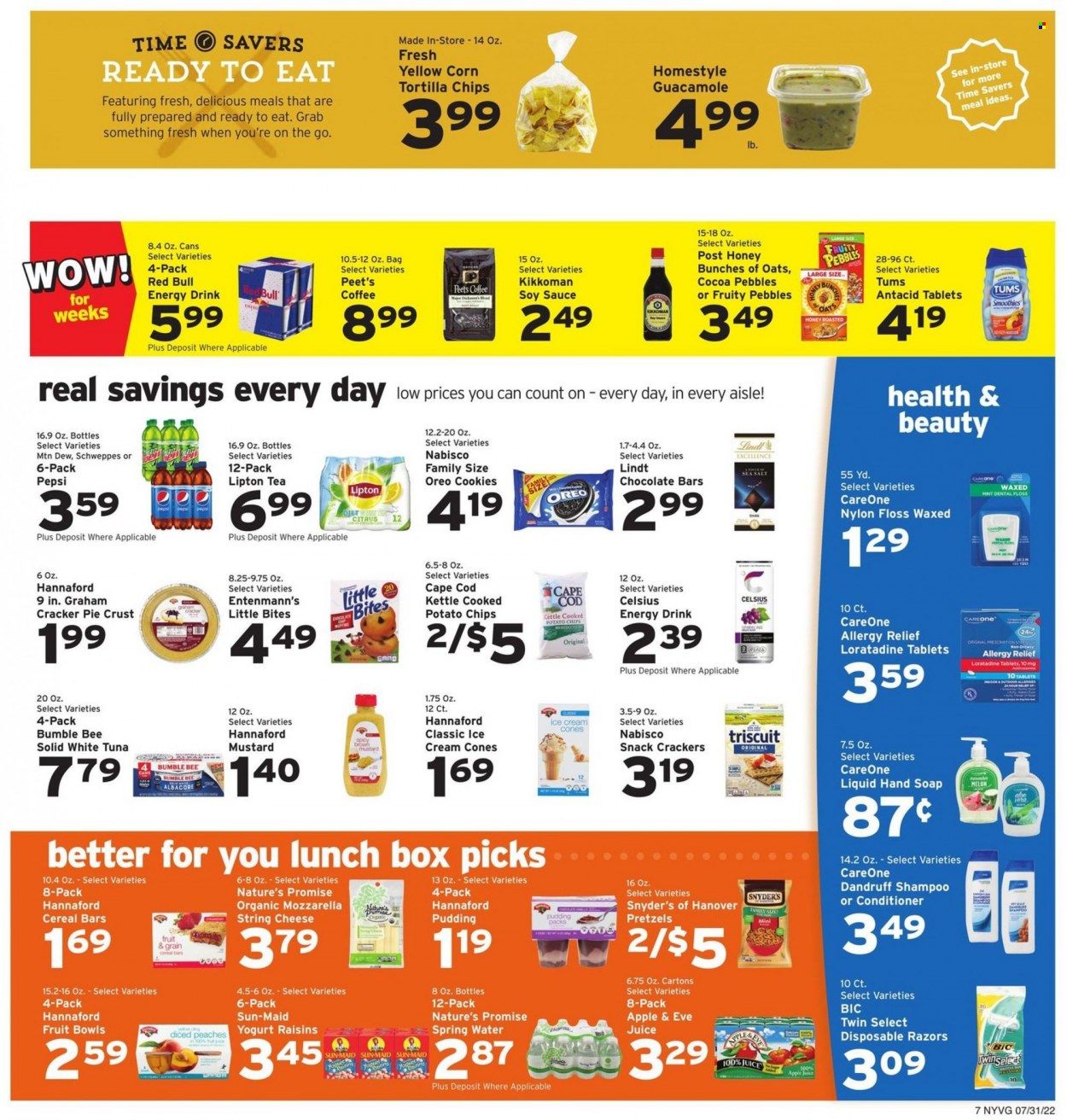 Hannaford (NY) Weekly Ad Flyer July 31 to August 7