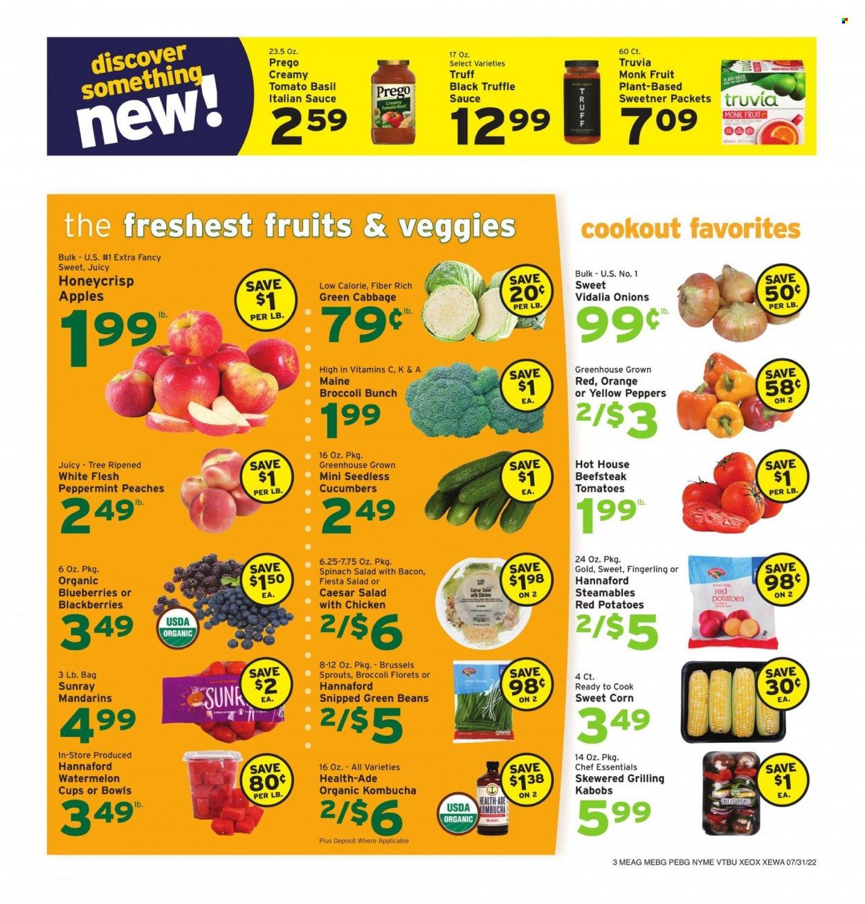 Hannaford (ME) Weekly Ad Flyer July 31 to August 7