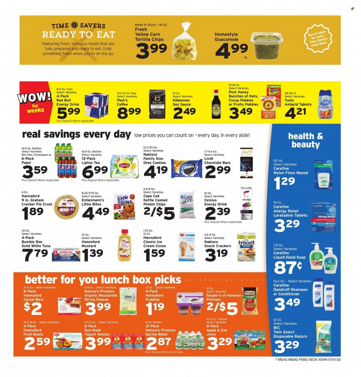 Hannaford (ME) Weekly Ad Flyer July 31 to August 7