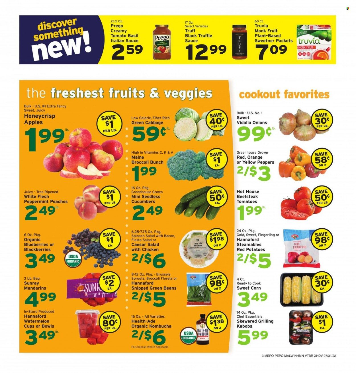 Hannaford (MA) Weekly Ad Flyer July 31 to August 7