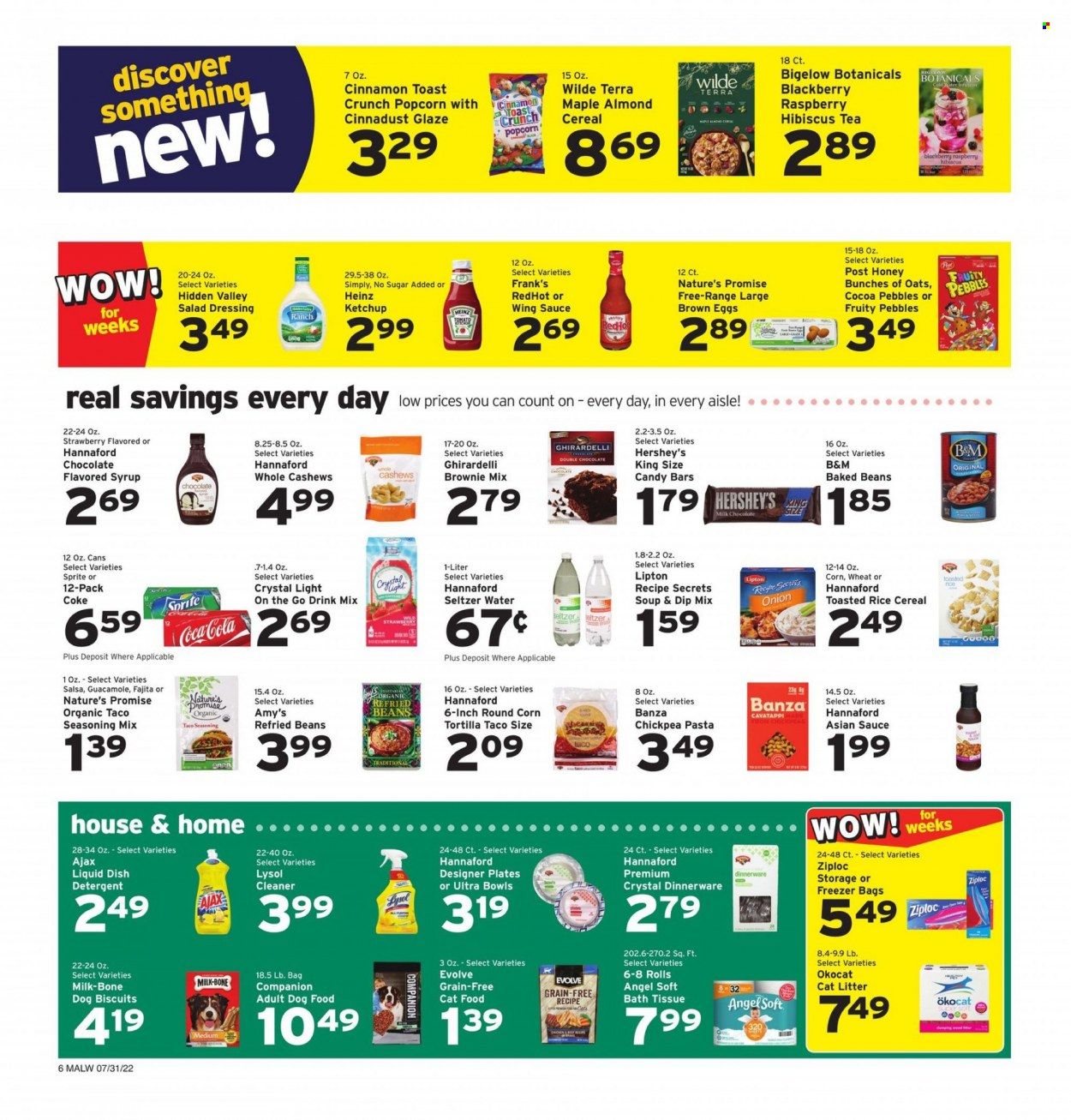 Hannaford (MA) Weekly Ad Flyer July 31 to August 7