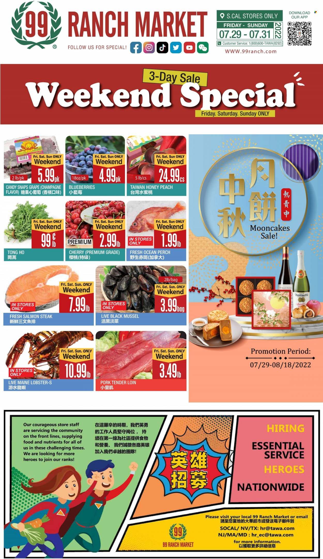 99 Ranch Market (40, CA) Weekly Ad Flyer July 31 to August 7