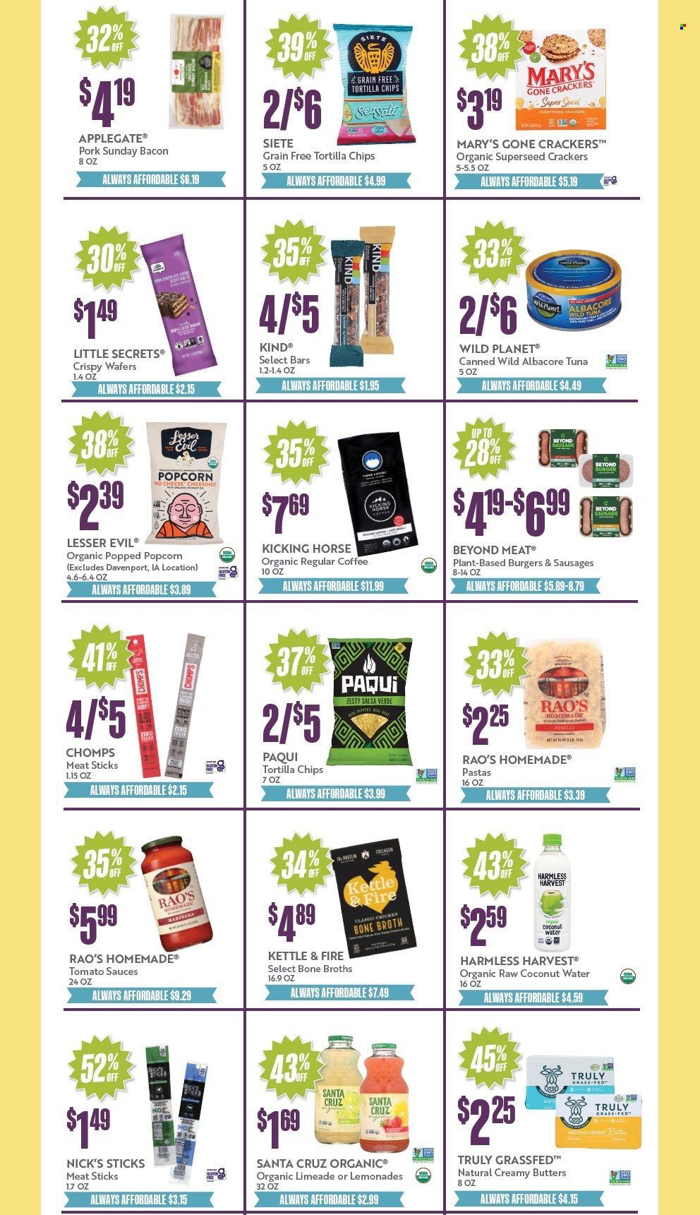 Natural Grocers Weekly Ad Flyer Specials August 18 to August 20, 2022