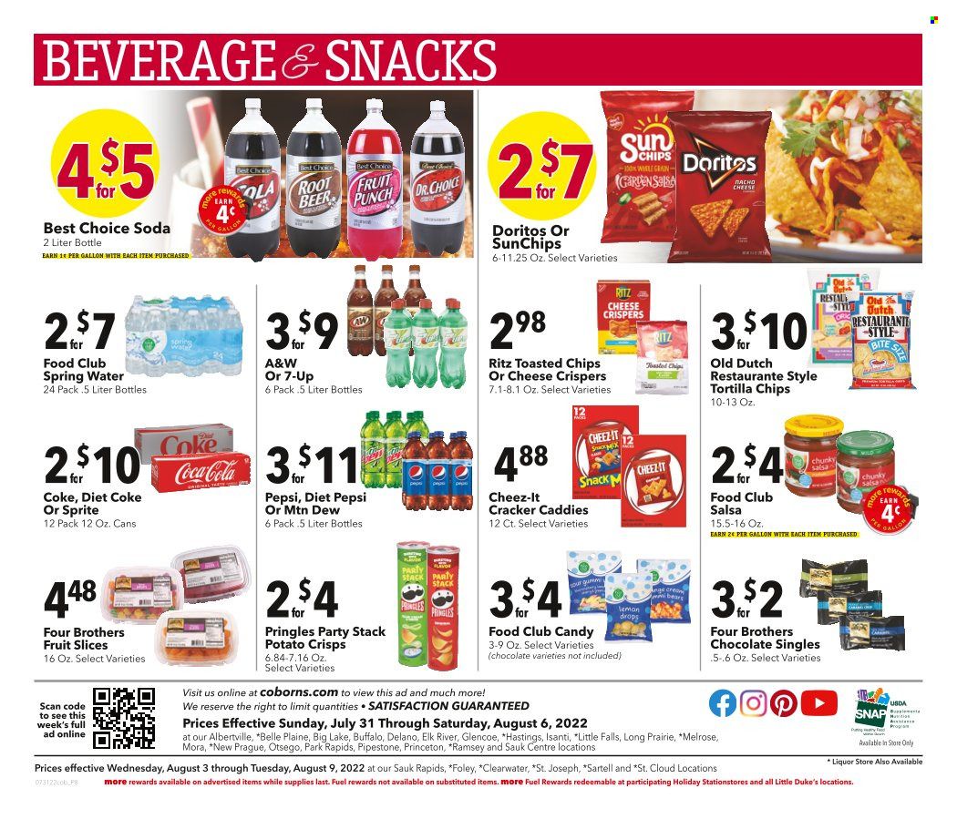 Coborn's (MN, SD) Weekly Ad Flyer July 31 to August 7