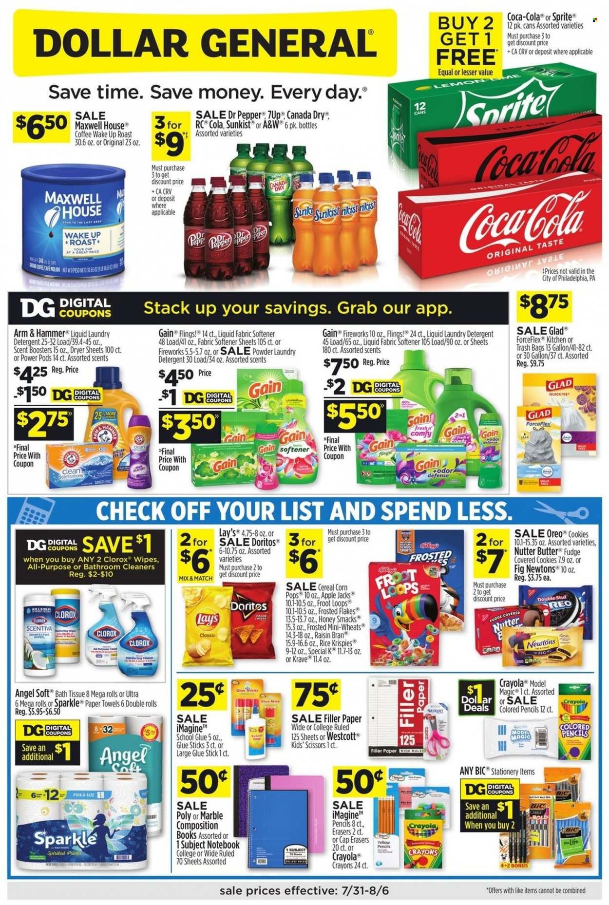 Dollar General Weekly Ad Flyer August 1 to August 8