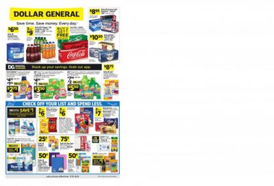 Dollar General (FL) Weekly Ad Flyer August 1 to August 8