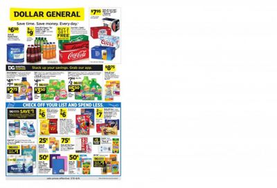 Dollar General (MS) Weekly Ad Flyer August 1 to August 8