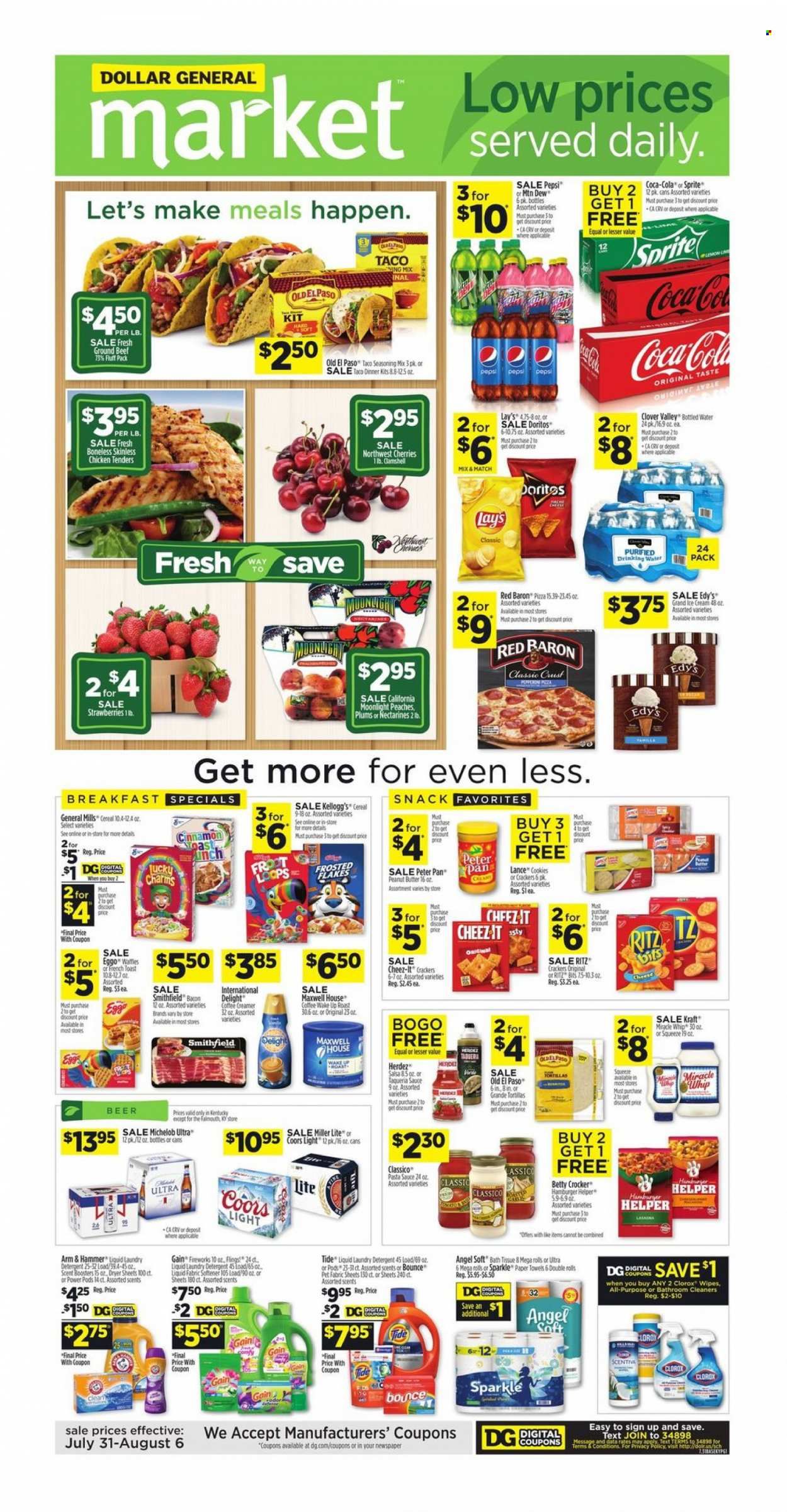 Dollar General (KY) Weekly Ad Flyer August 1 to August 8