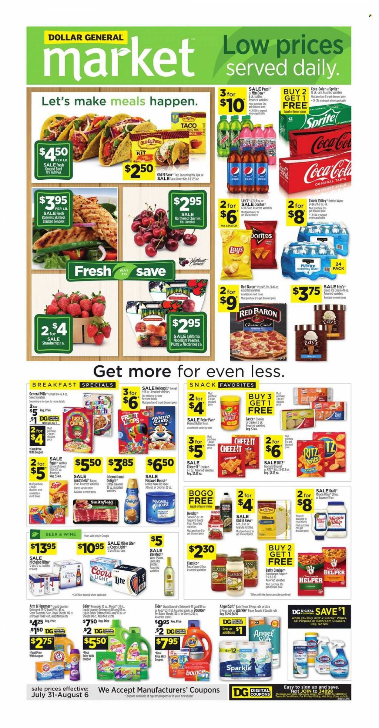 Dollar General (GA) Weekly Ad Flyer August 1 to August 8