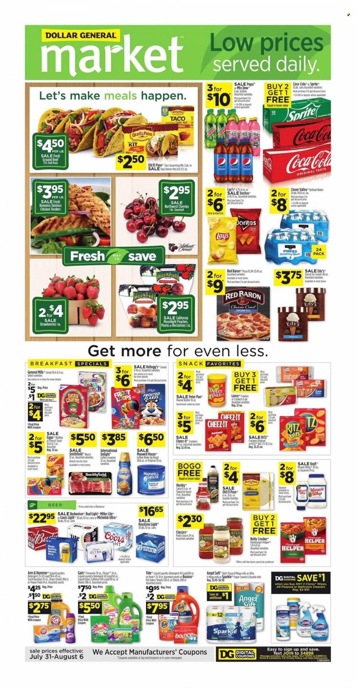 Dollar General (OK) Weekly Ad Flyer August 1 to August 8