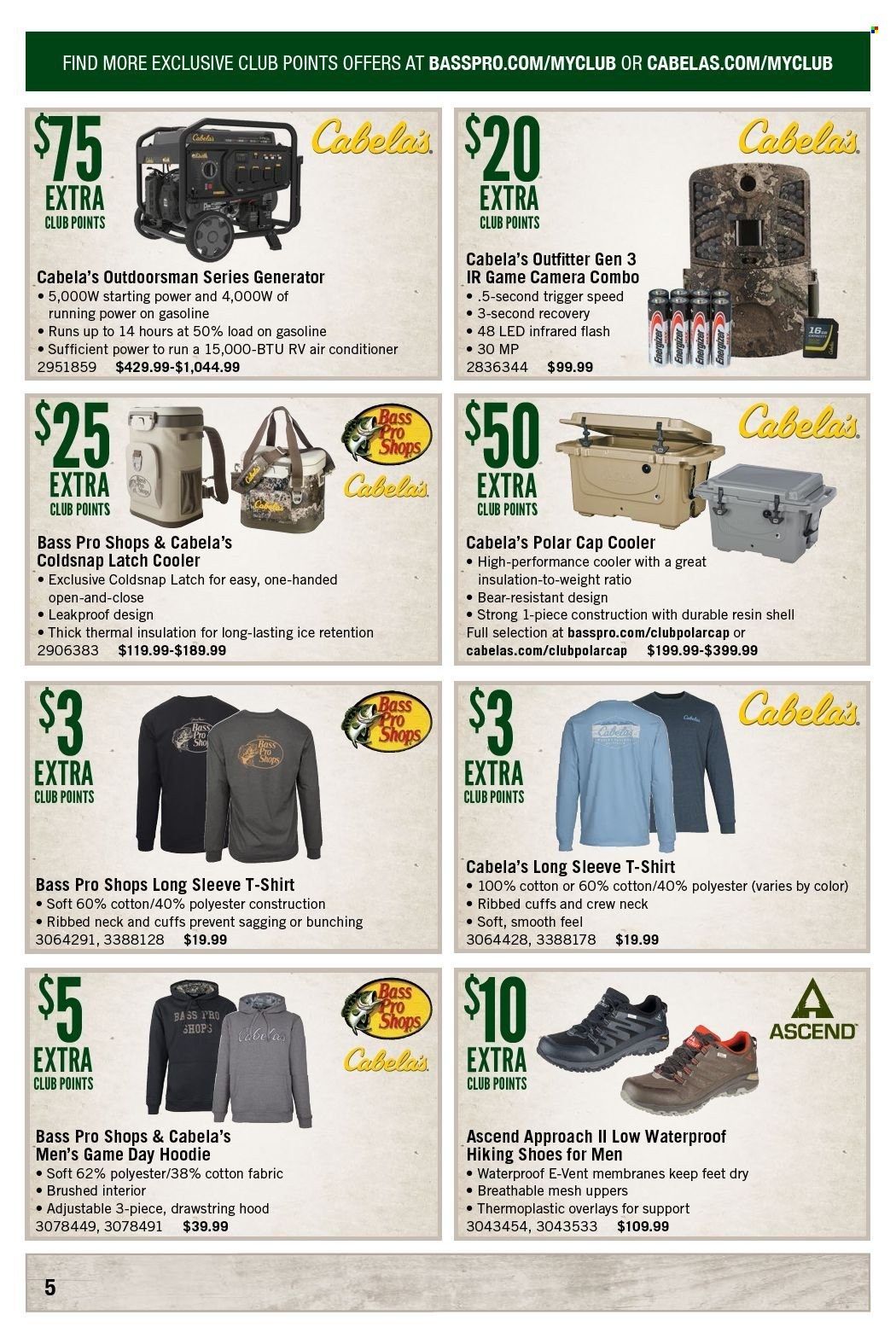 Bass Pro Shops Weekly Ad Flyer Specials August 1 to August 31, 2022