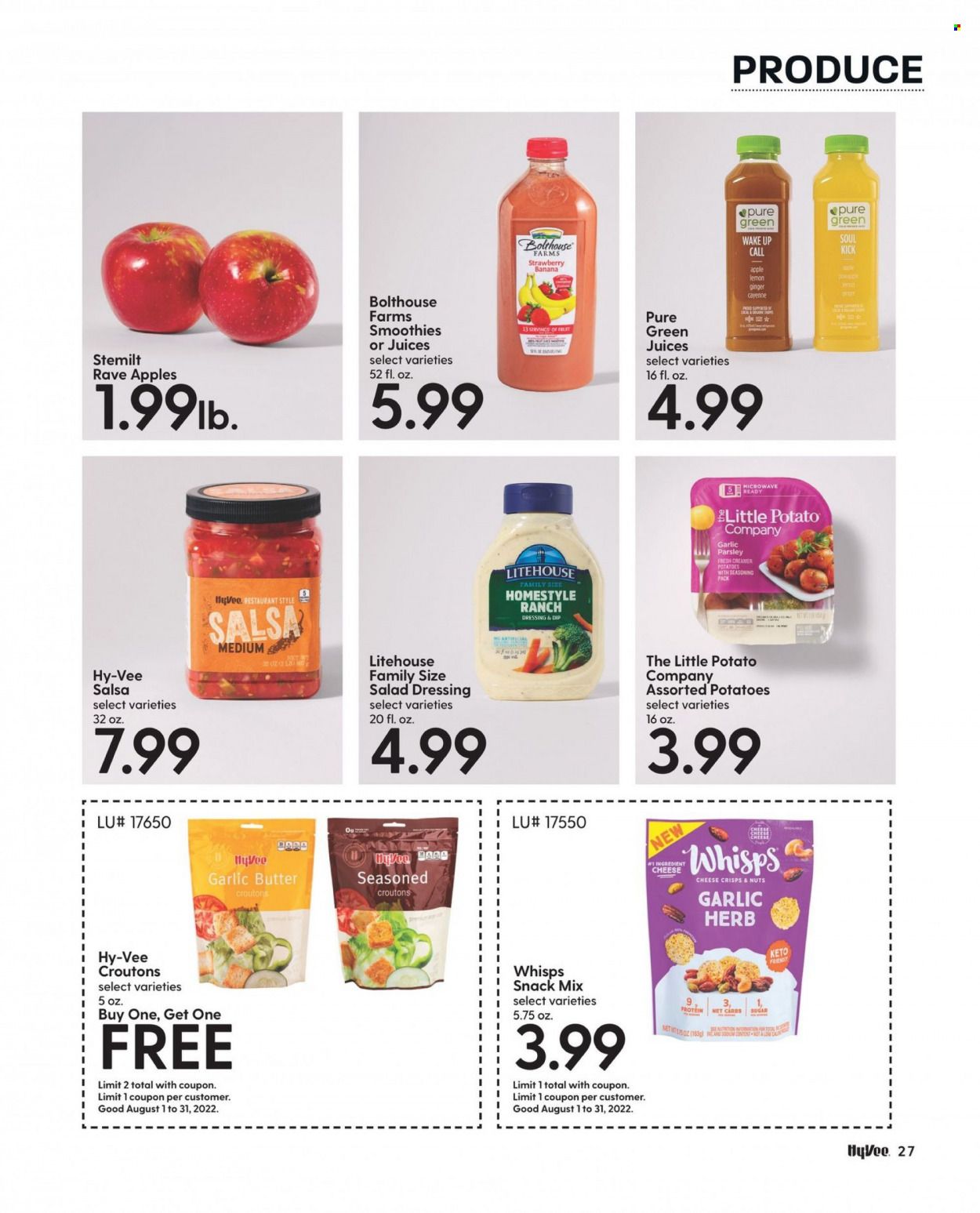 Hy-Vee (IA, IL, MN, MO, SD) Weekly Ad Flyer August 1 to August 8