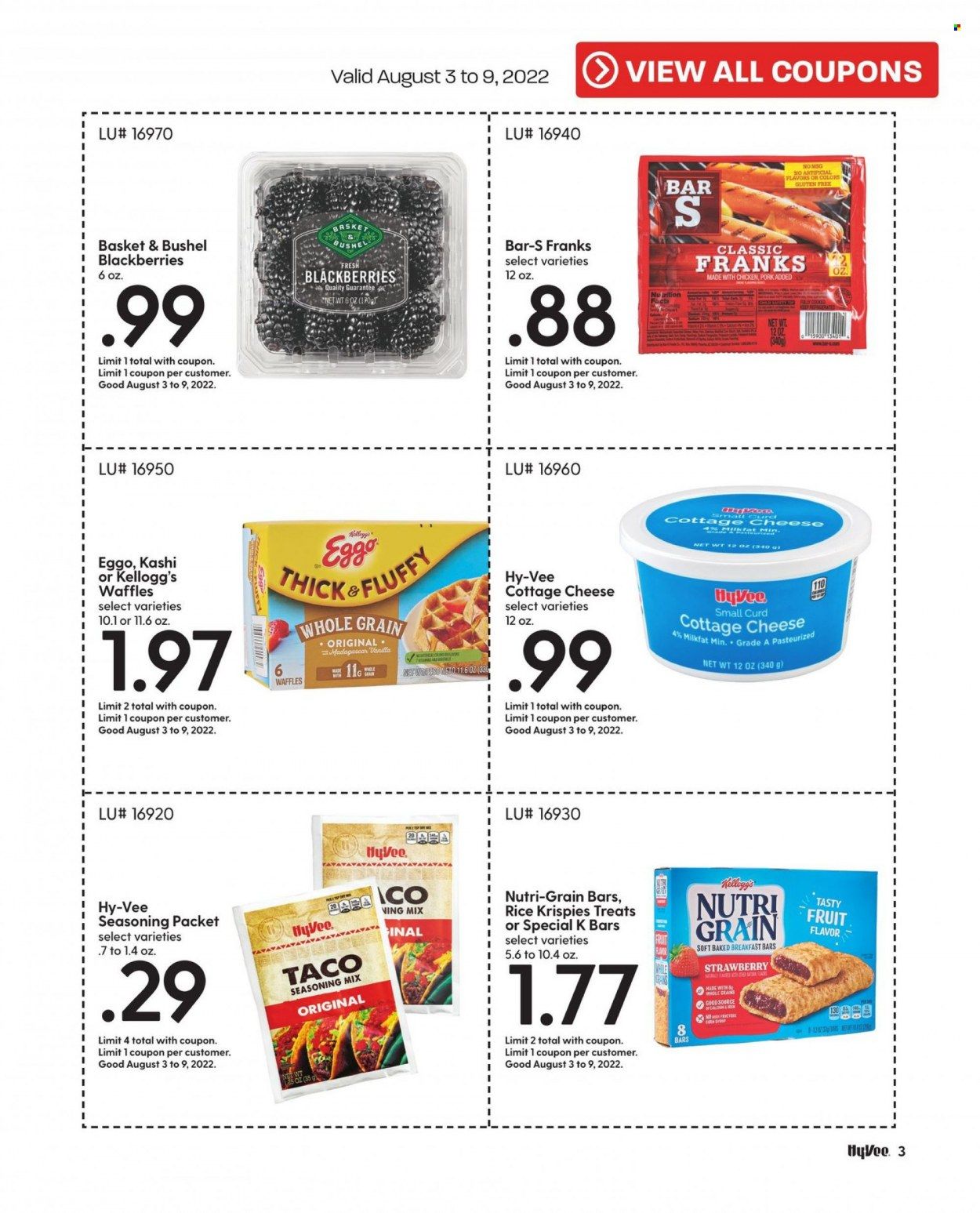 Hy-Vee (IA, IL, MN, MO, SD) Weekly Ad Flyer August 1 to August 8