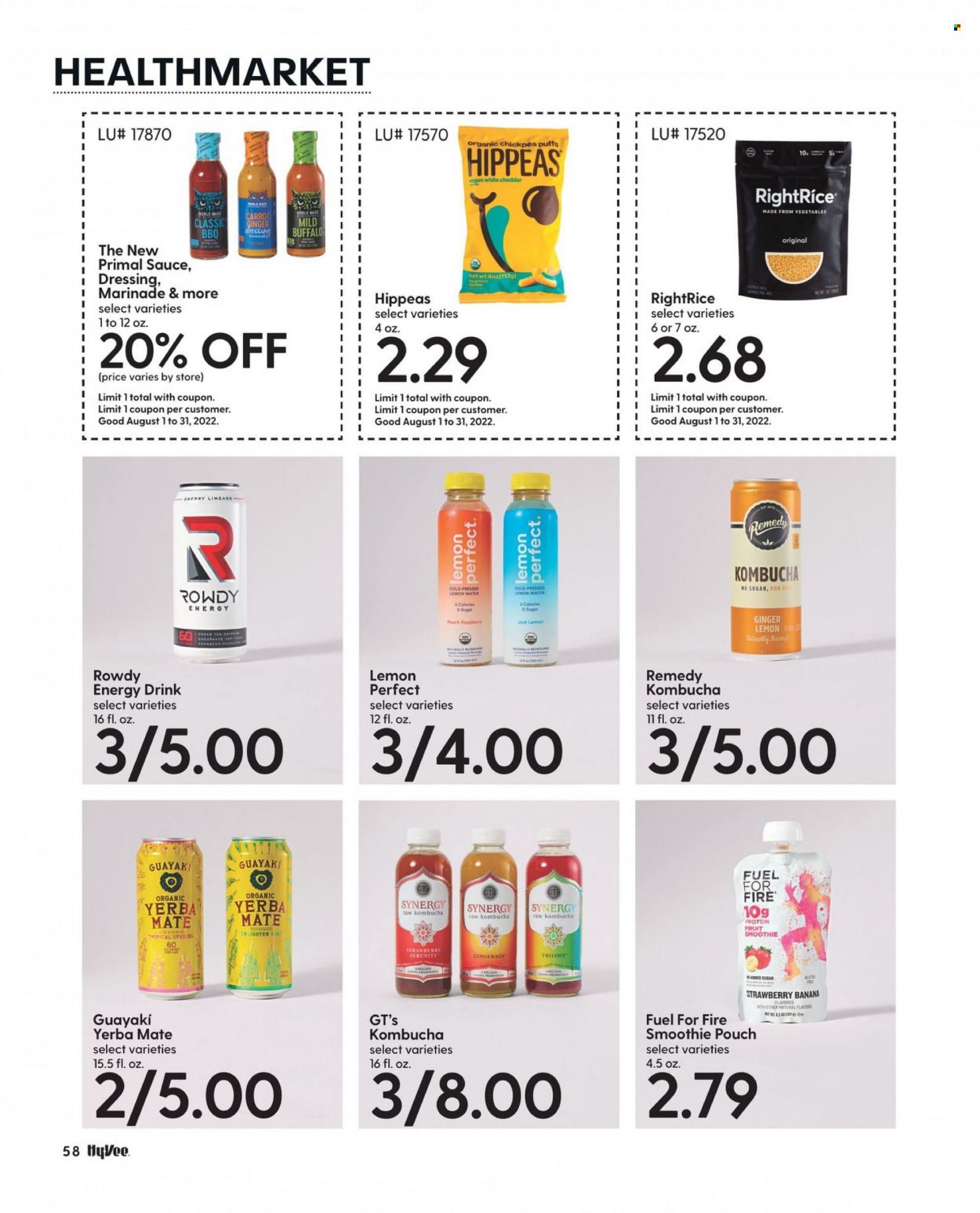 Hy-Vee (IA, IL, MN, MO, SD) Weekly Ad Flyer August 1 to August 8