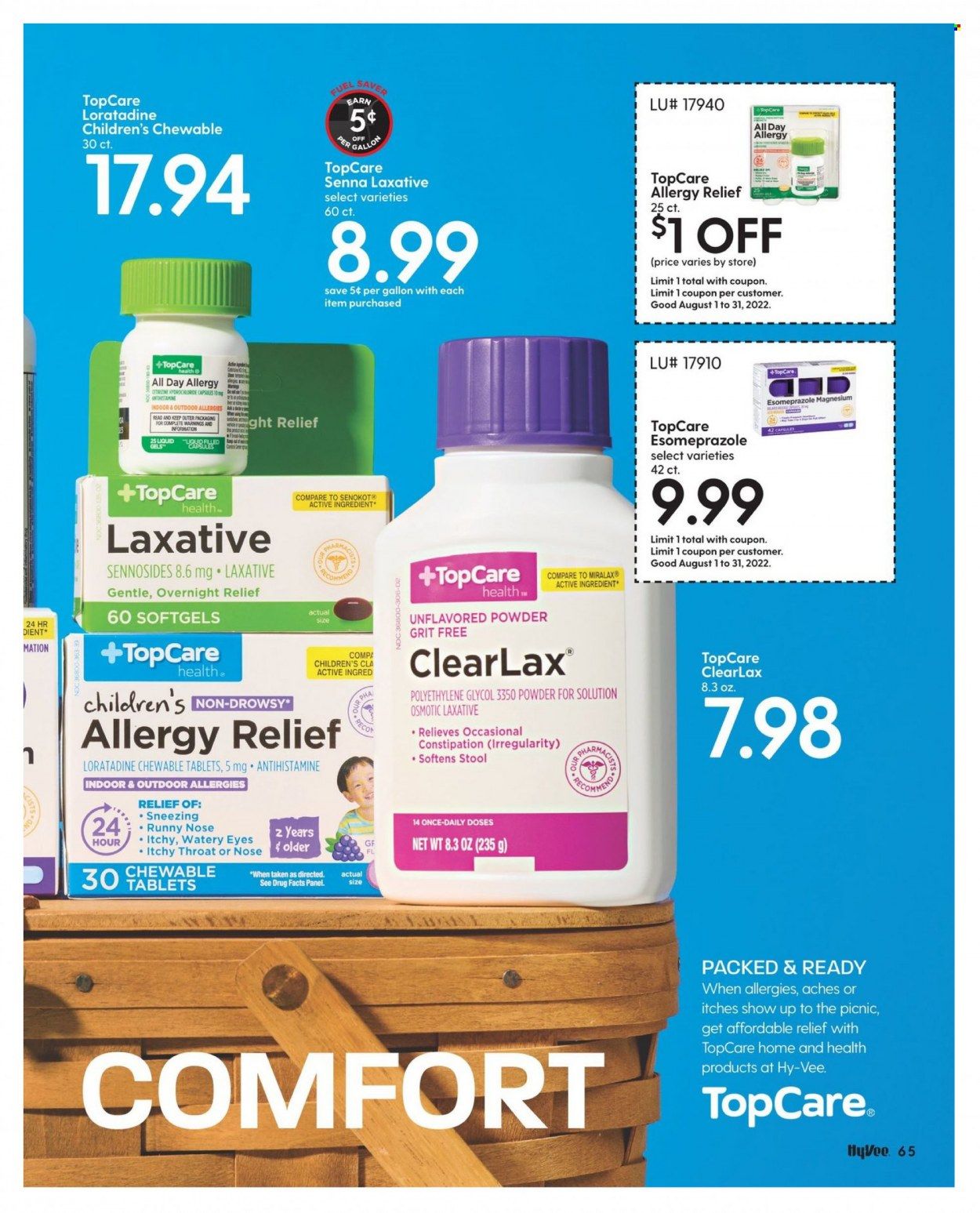 Hy-Vee (IA, IL, MN, MO, SD) Weekly Ad Flyer August 1 to August 8
