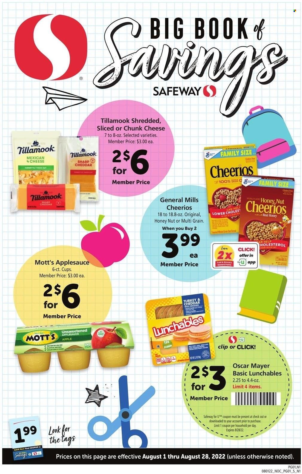 Safeway (CA, HI, OR, WA) Weekly Ad Flyer Specials August 1 to August 28, 2022