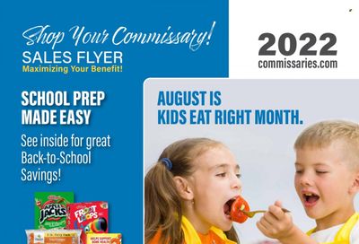 Commissary Weekly Ad Flyer Specials August 1 to August 14, 2022