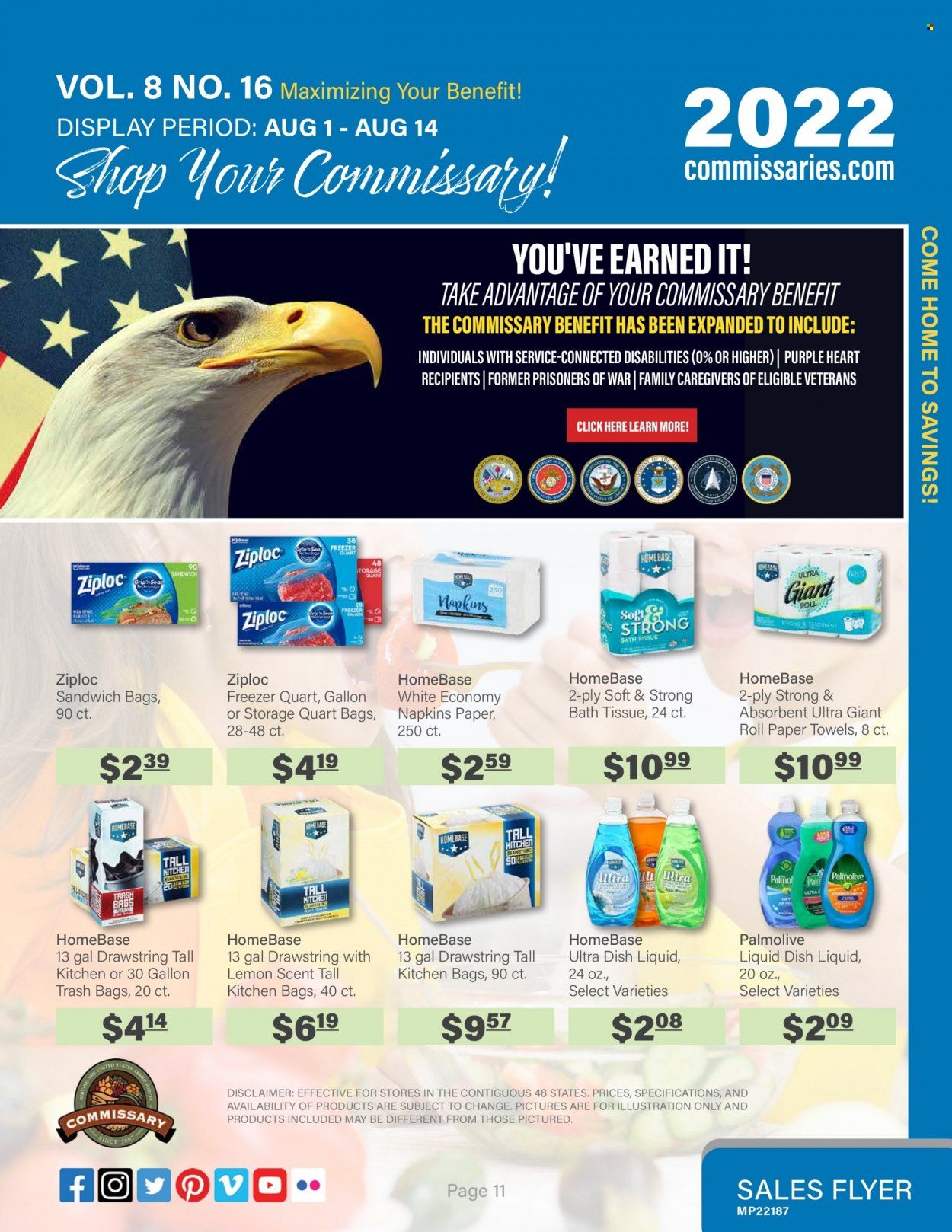Commissary Weekly Ad Flyer Specials August 1 to August 14, 2022