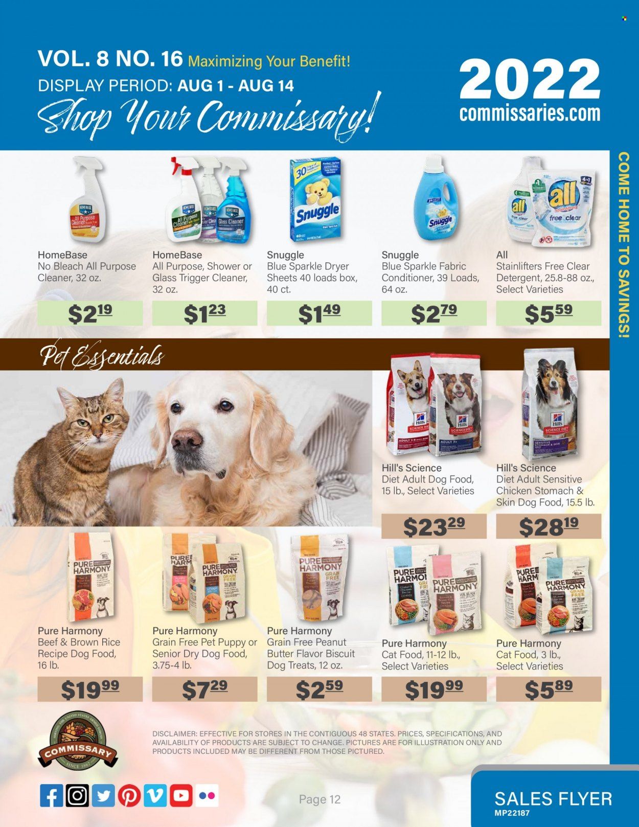 Commissary Weekly Ad Flyer Specials August 1 to August 14, 2022
