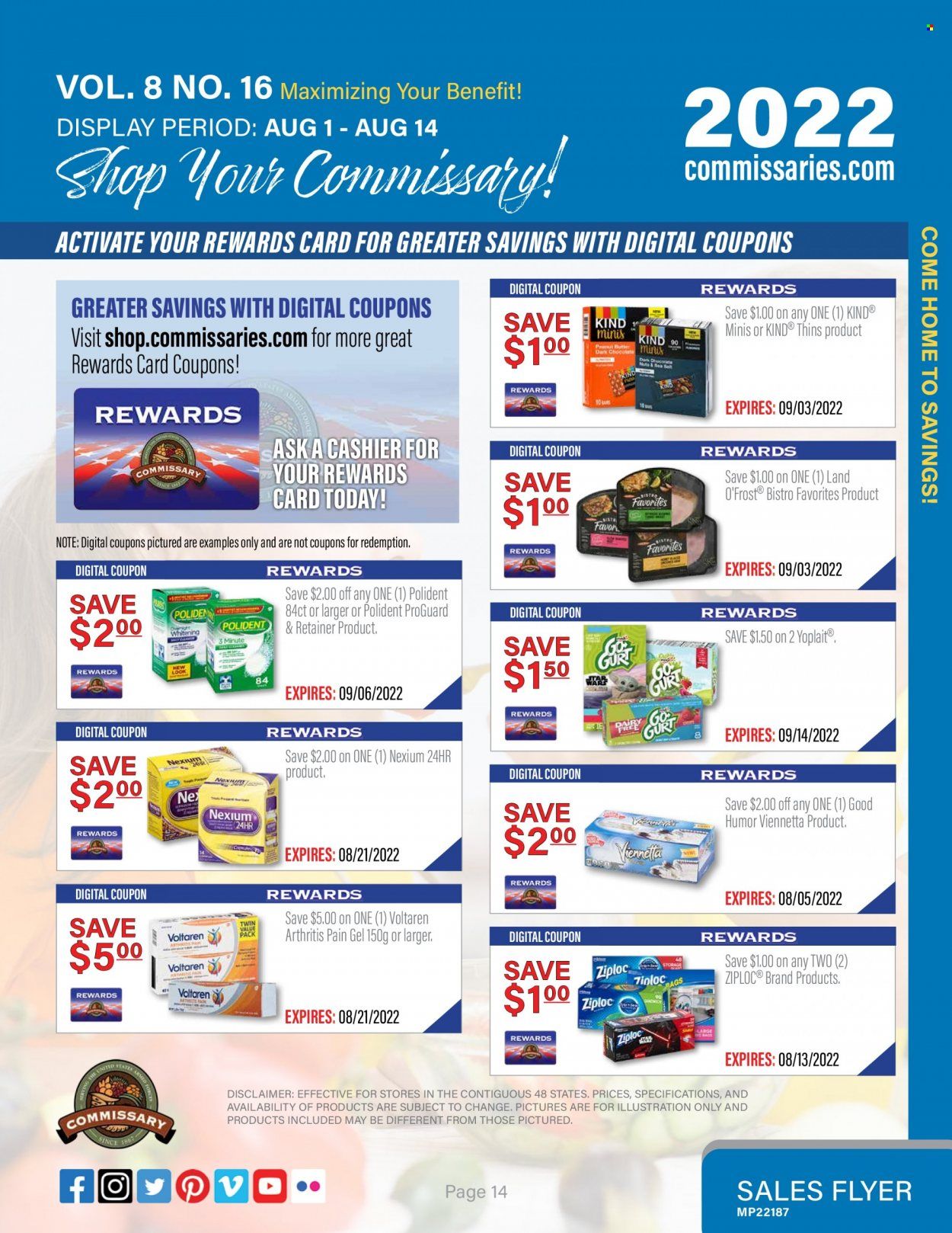 Commissary Weekly Ad Flyer Specials August 1 to August 14, 2022
