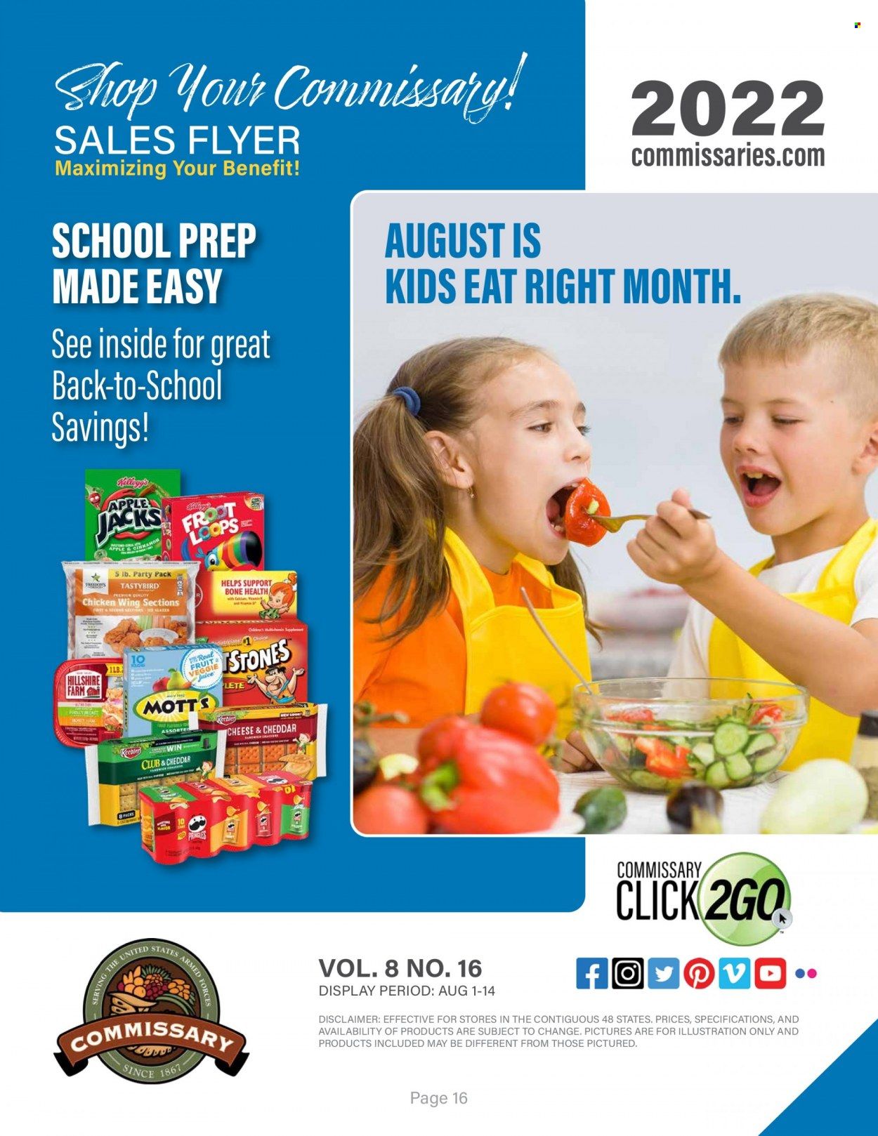 Commissary Weekly Ad Flyer Specials August 1 to August 14, 2022