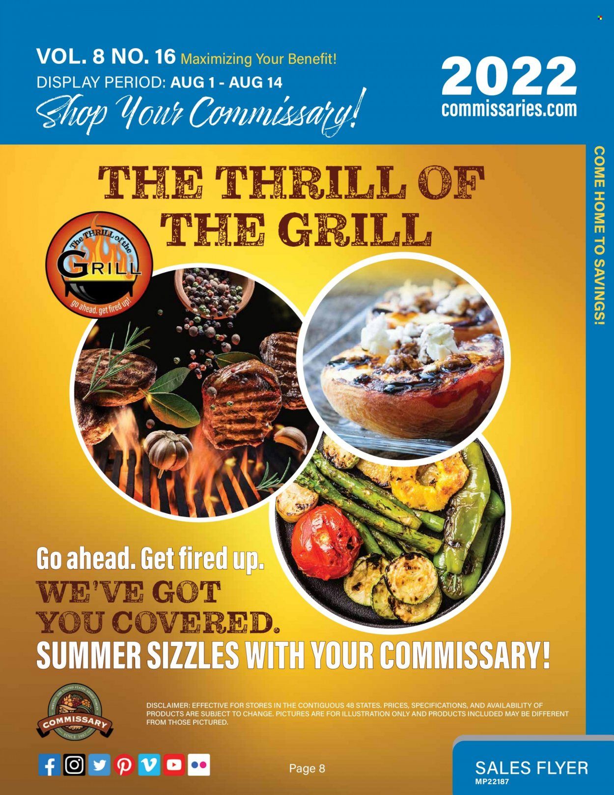 Commissary Weekly Ad Flyer Specials August 1 to August 14, 2022