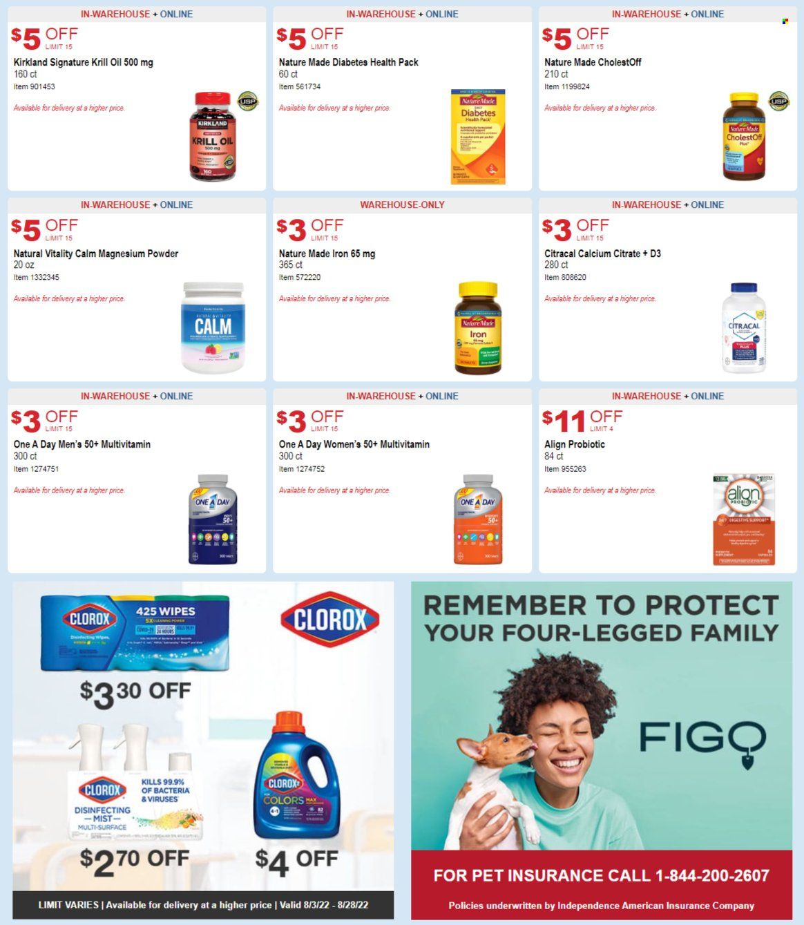 Costco Weekly Ad Flyer Specials August 3 to August 28, 2022