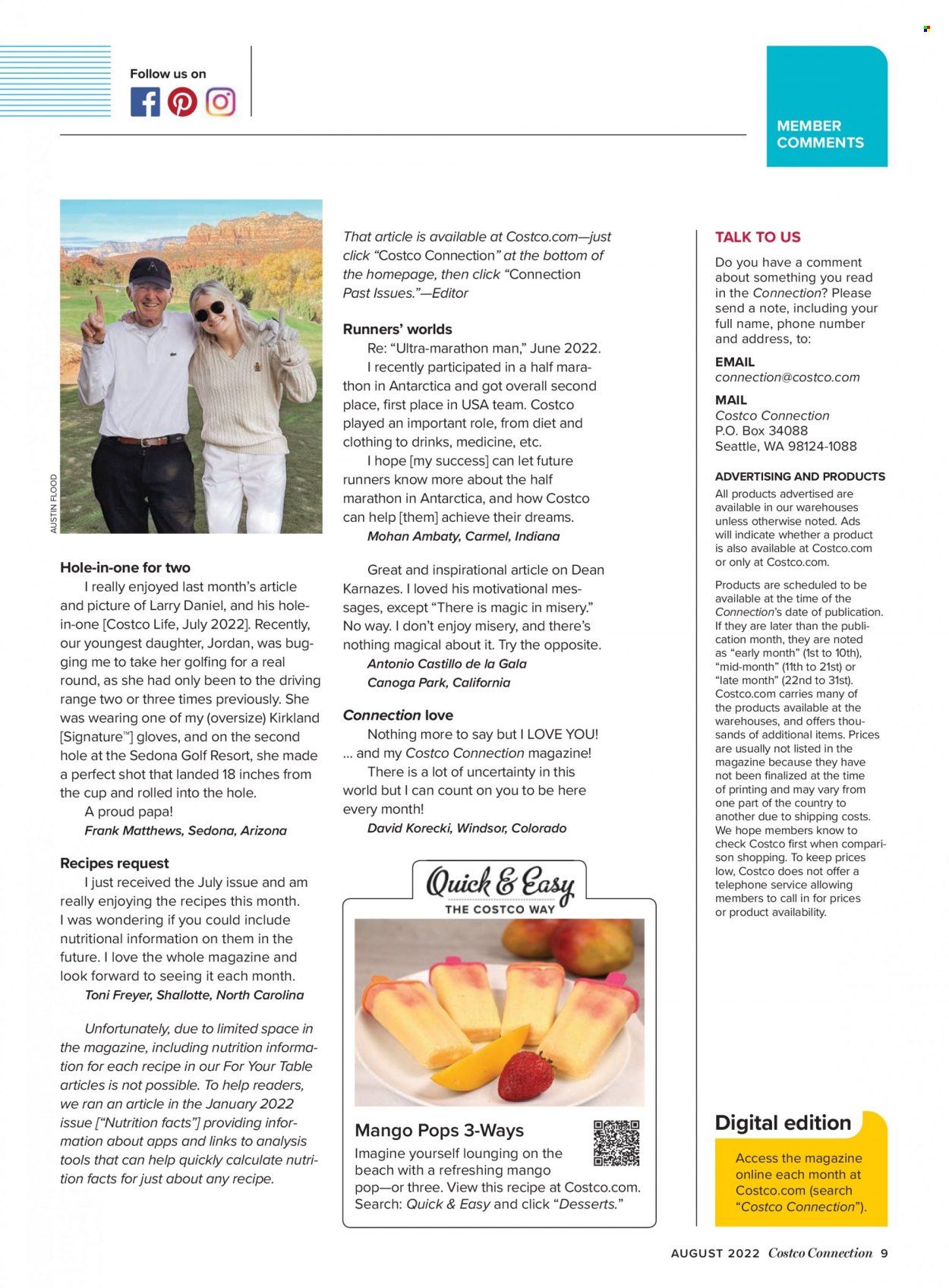 Costco Weekly Ad Flyer Specials August 1 to August 31, 2022